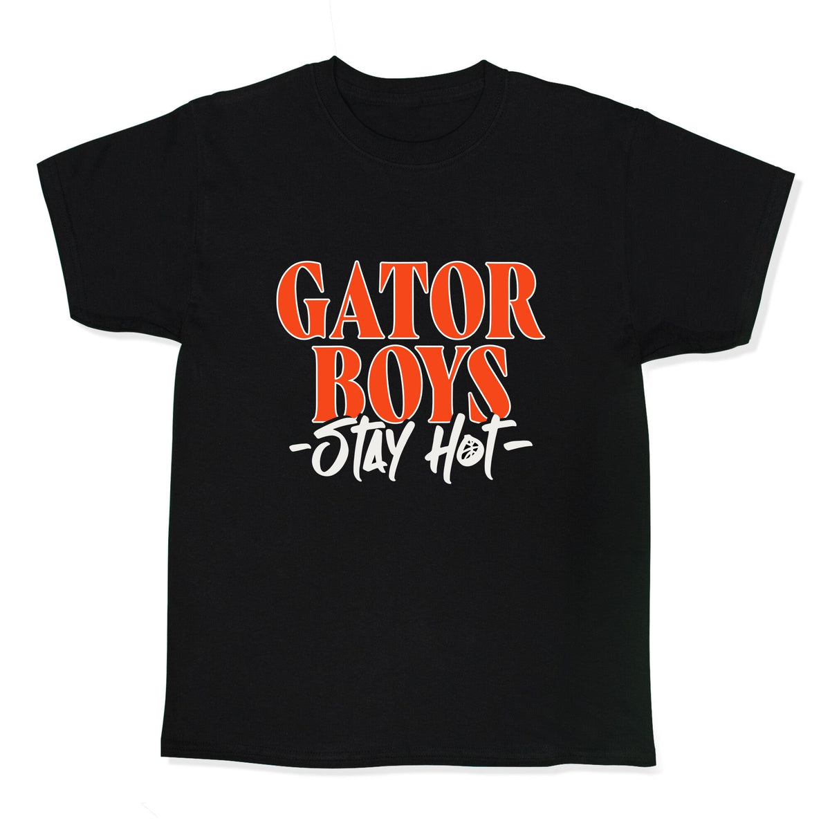 Gator Boys Stay Hot Florida Basketball Kids Tee Unisex