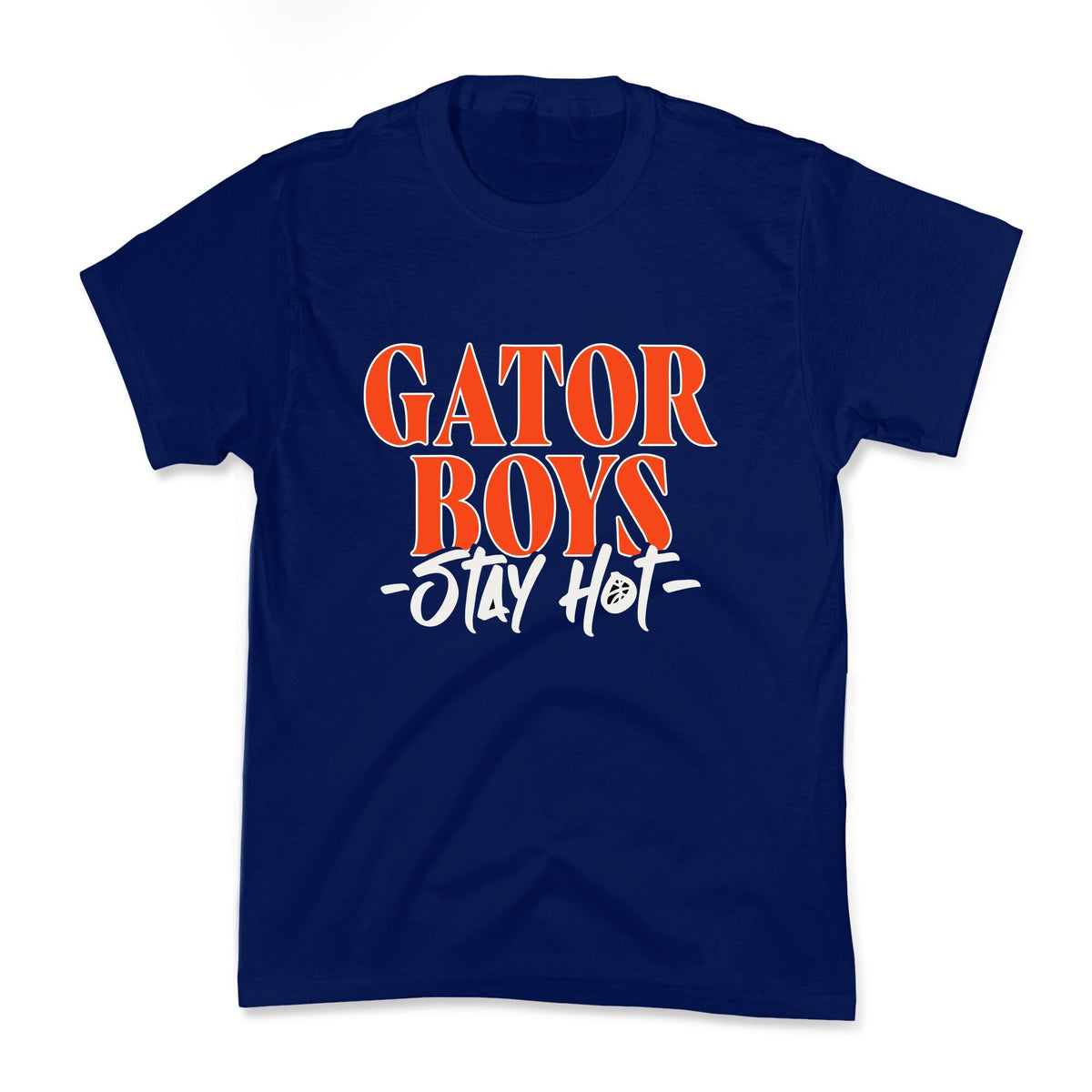 Gator Boys Stay Hot Florida Basketball Kids Tee Unisex