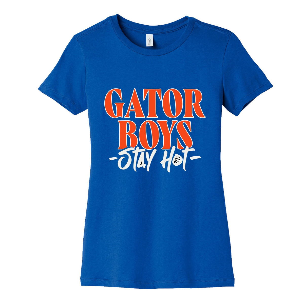 Gator Boys Stay Hot Florida Basketball Womens Cotton Tee Unisex
