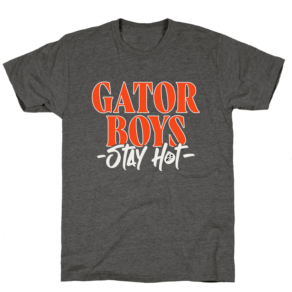 Gator Boys Stay Hot Florida Basketball Unisex Triblend Tee Unisex