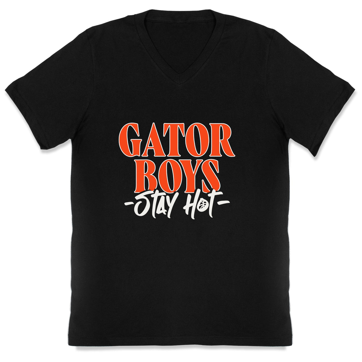 Gator Boys Stay Hot Florida Basketball V-Neck Unisex