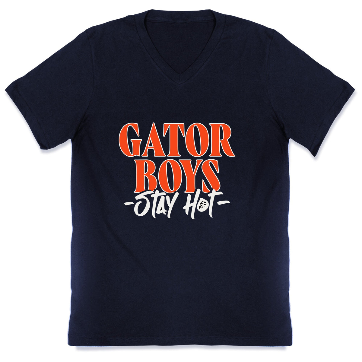 Gator Boys Stay Hot Florida Basketball V-Neck Unisex