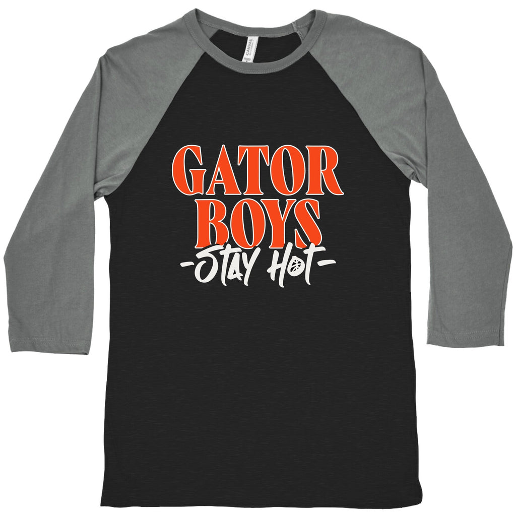 Gator Boys Stay Hot Florida Basketball Baseball Tee Unisex