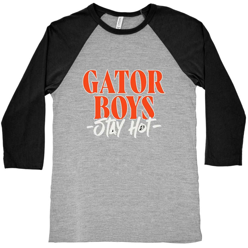 Gator Boys Stay Hot Florida Basketball Baseball Tee Unisex