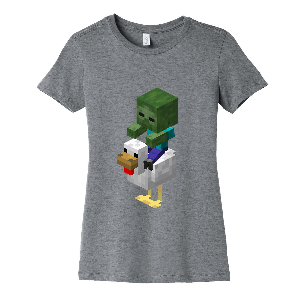 Chicken Jockey Womens Cotton Tee Unisex
