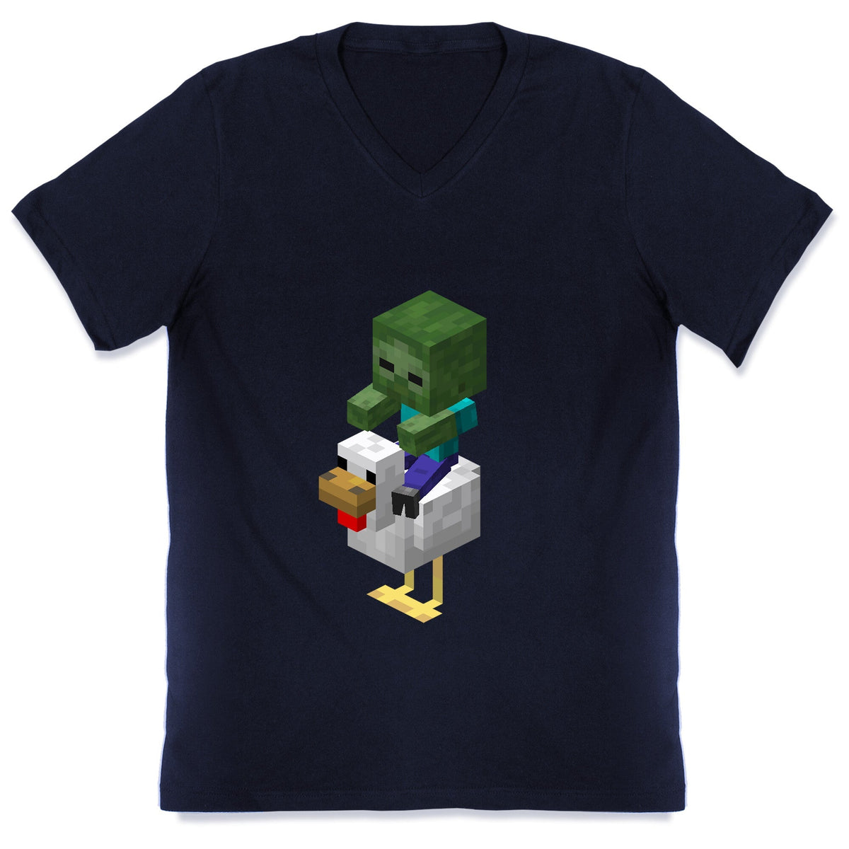 Chicken Jockey V-Neck Unisex