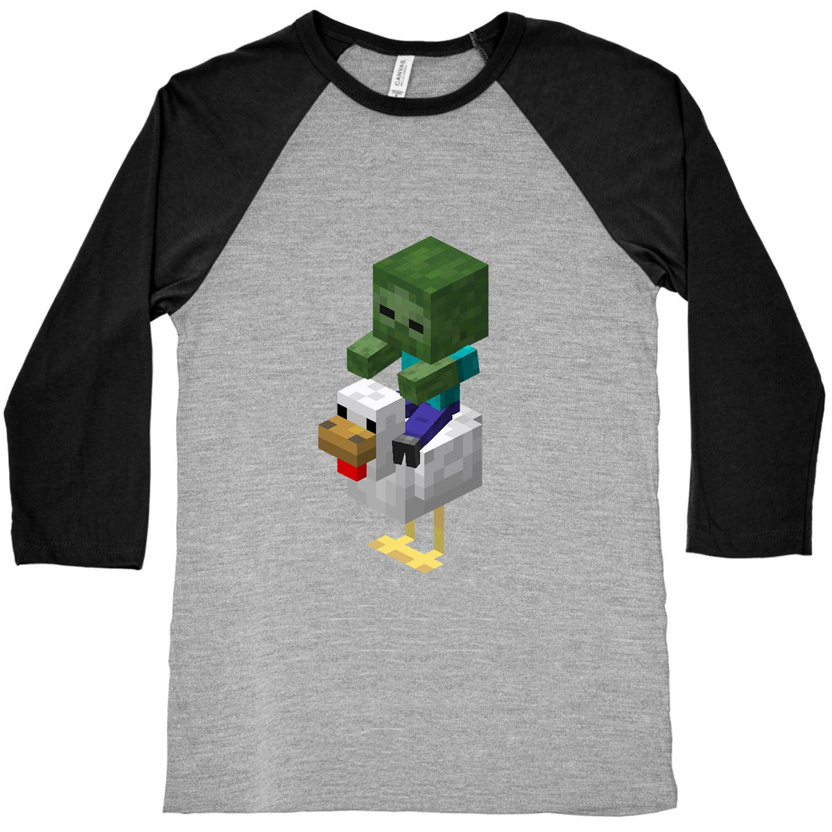 Chicken Jockey Baseball Tee Unisex