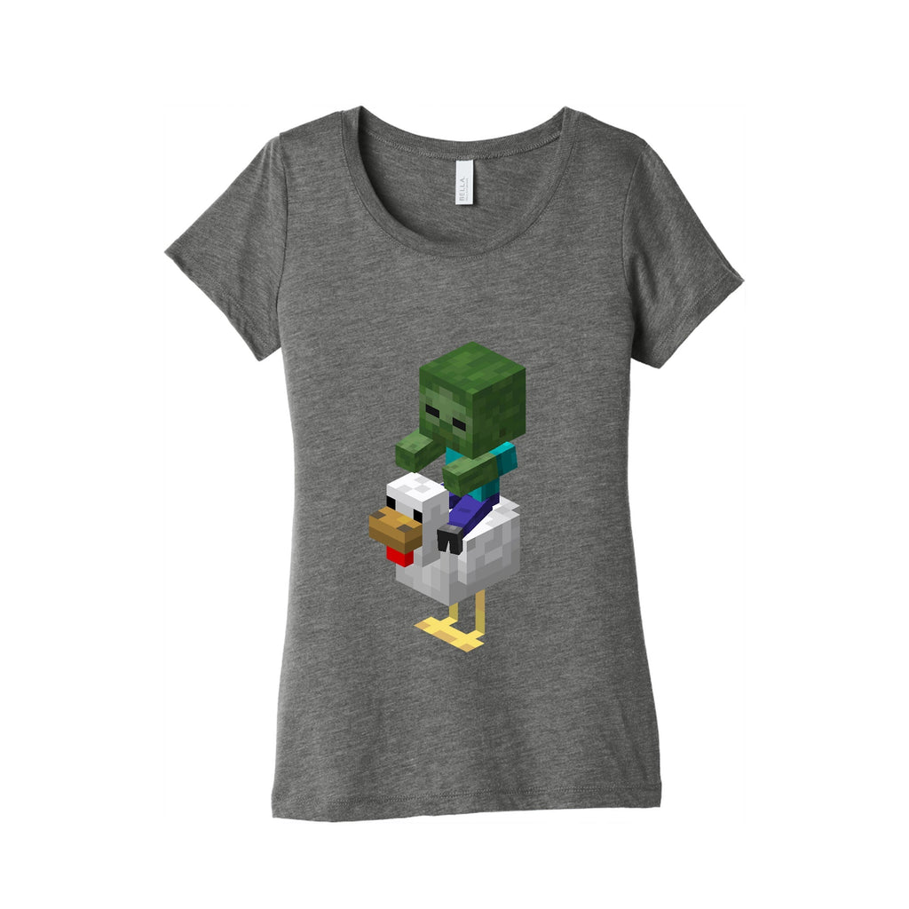 Chicken Jockey Womens Triblend Tee Unisex
