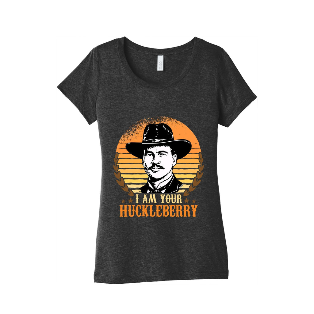 Im Your Huckleberry Womens Triblend Tee Unisex