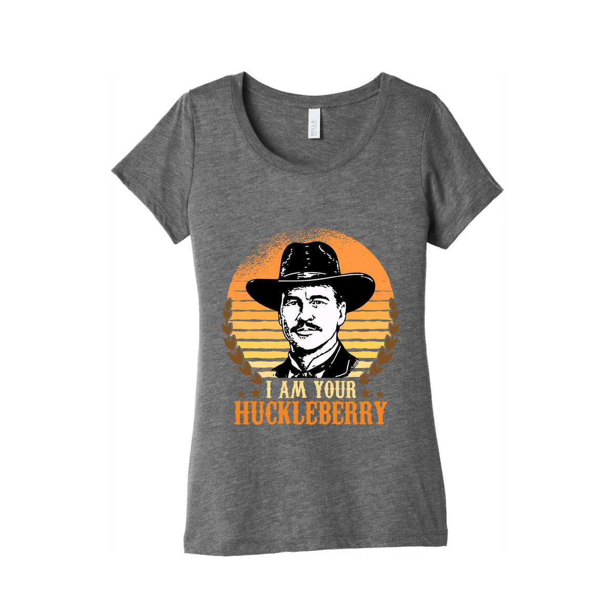 Im Your Huckleberry Womens Triblend Tee Unisex