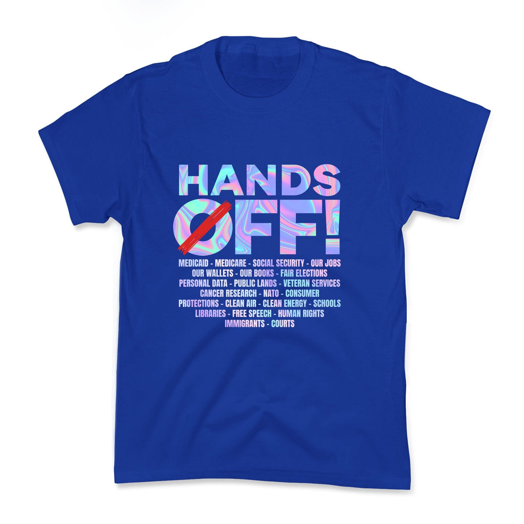 Hands Off Protest Kids Tee Unisex