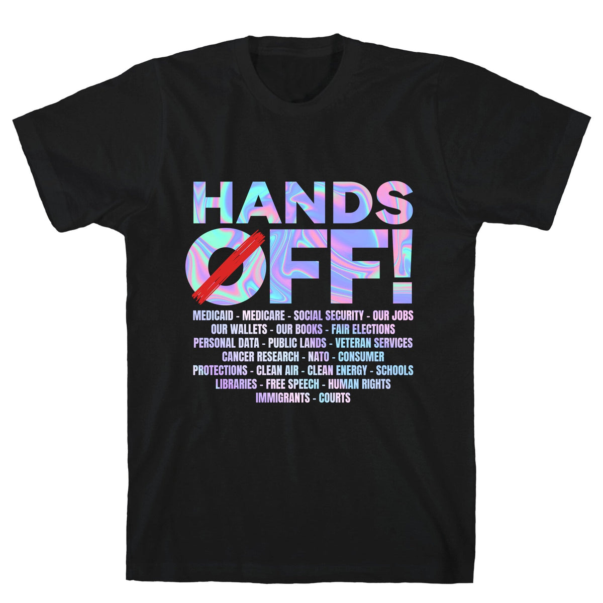 Hands Off Protest Unisex