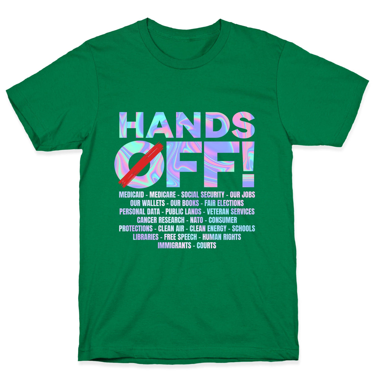 Hands Off Protest Unisex