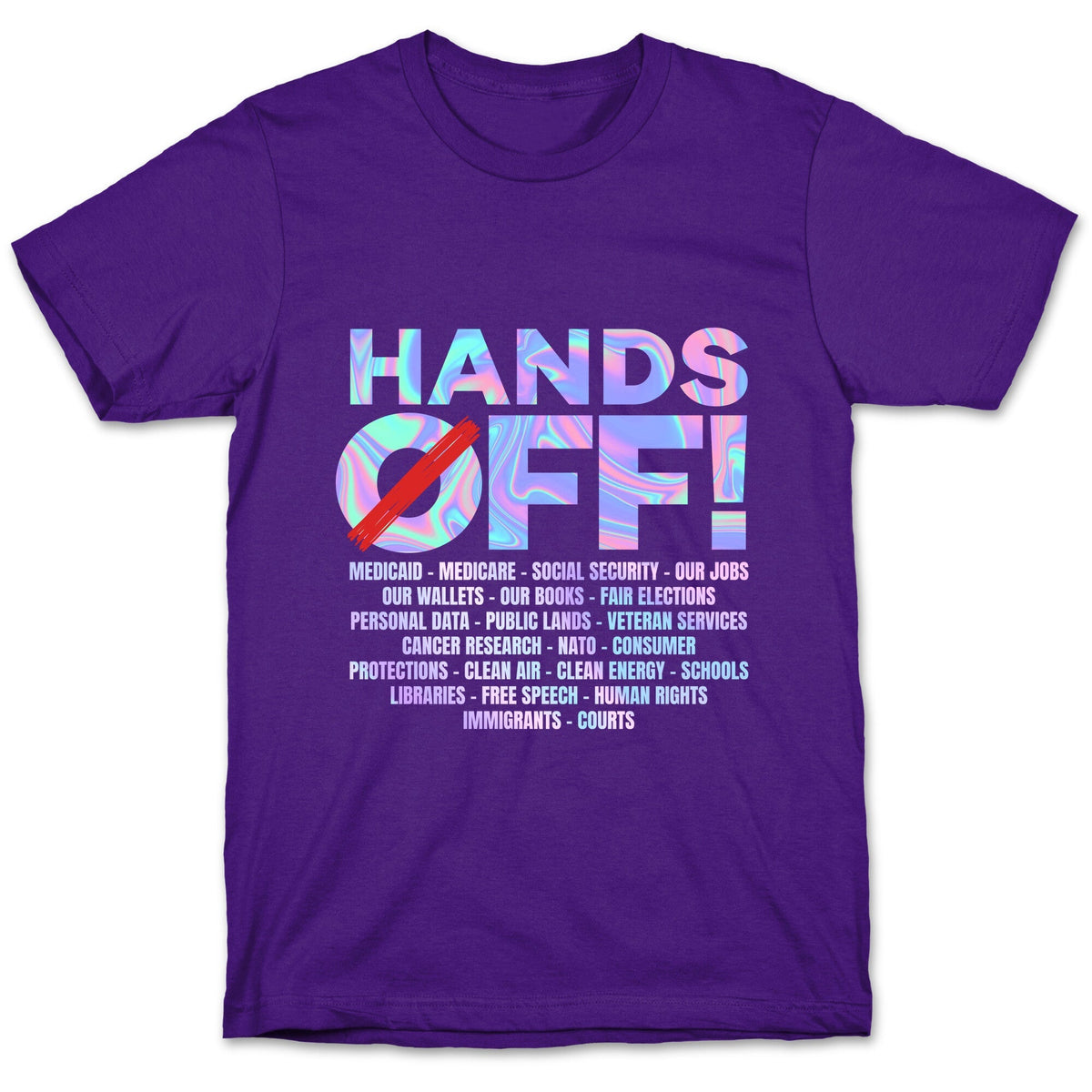 Hands Off Protest Unisex