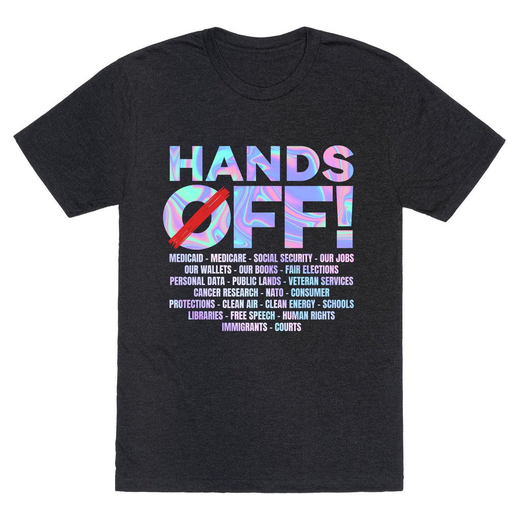 Hands Off Protest Unisex Triblend Tee Unisex