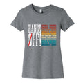 Hands Off Trump Protest Womens Cotton Tee Unisex