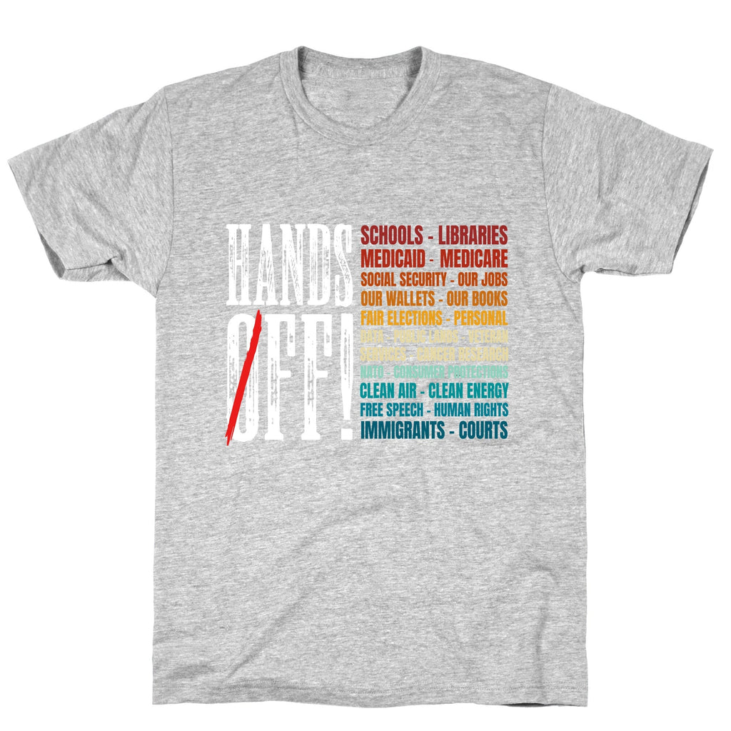 Hands Off Trump Protest Unisex