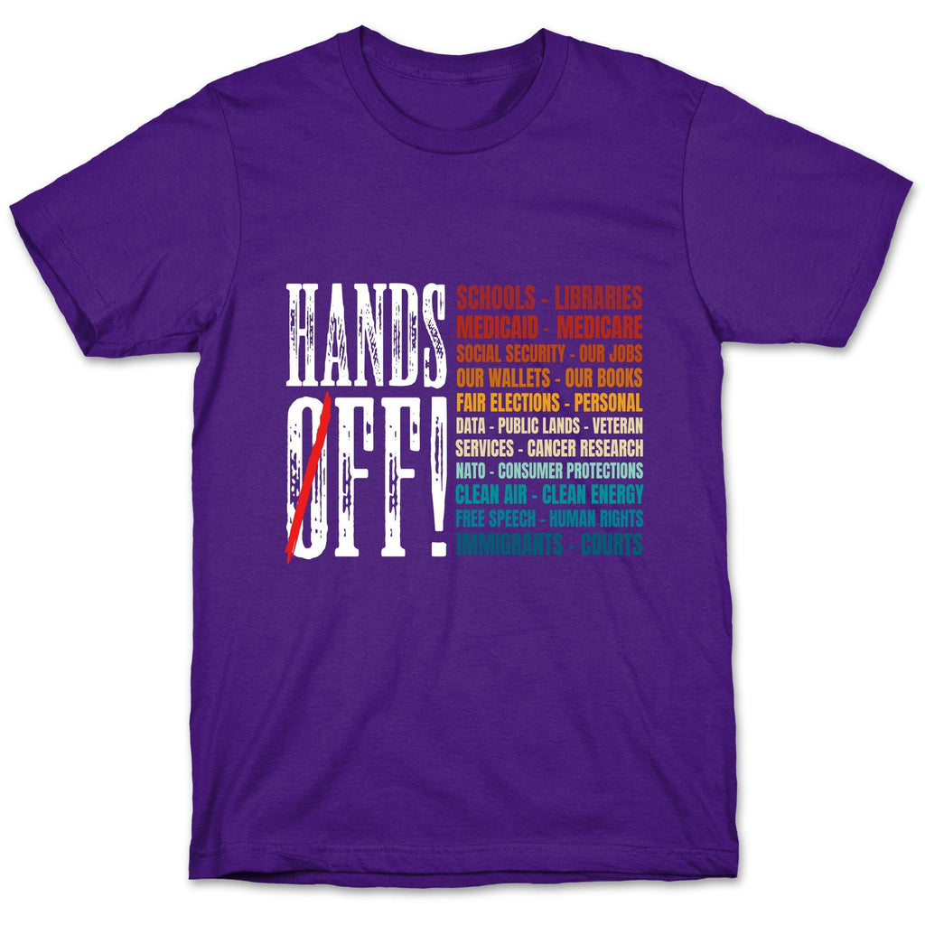 Hands Off Trump Protest Unisex