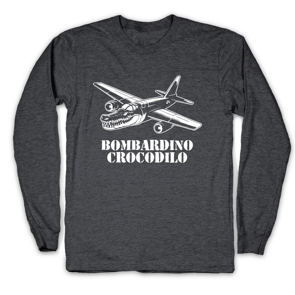Bombardino Crocodilo Longsleeve Tee Unisex