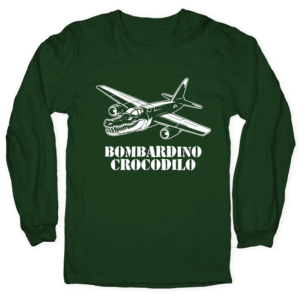 Bombardino Crocodilo Longsleeve Tee Unisex