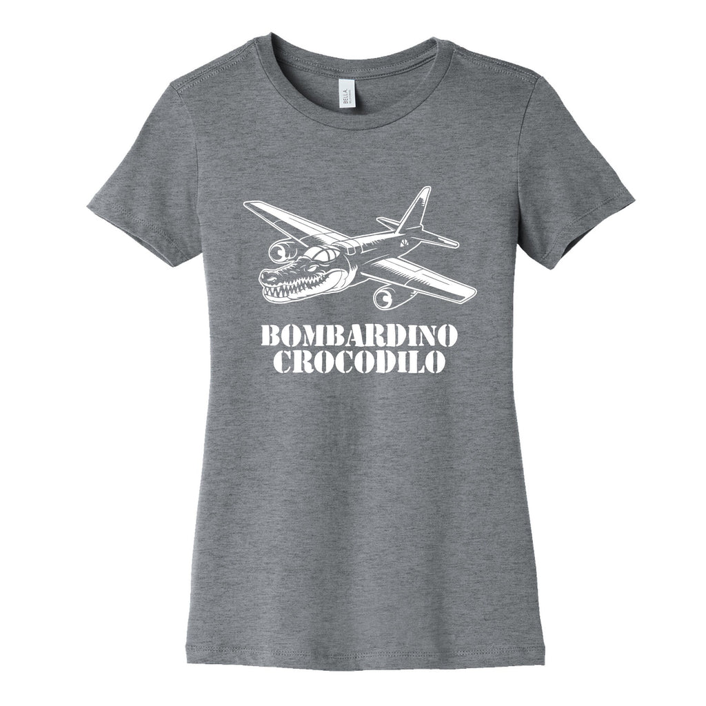 Bombardino Crocodilo Womens Cotton Tee Unisex