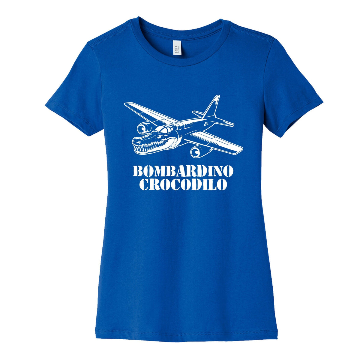 Bombardino Crocodilo Womens Cotton Tee Unisex