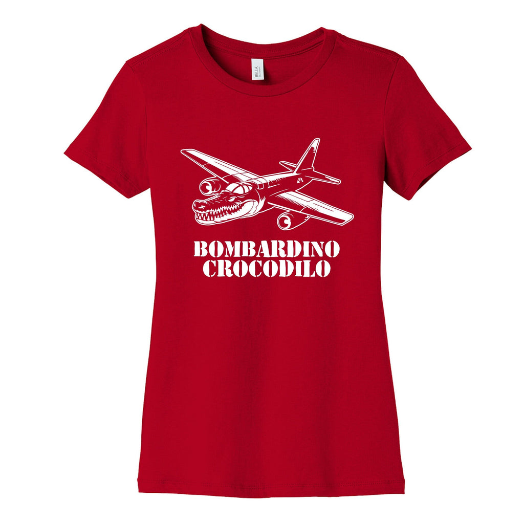 Bombardino Crocodilo Womens Cotton Tee Unisex