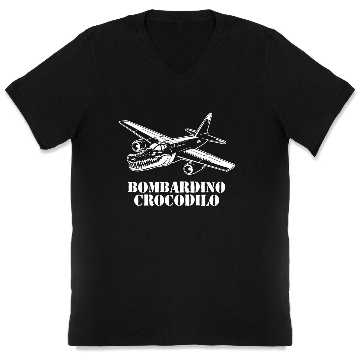 Bombardino Crocodilo V-Neck Unisex