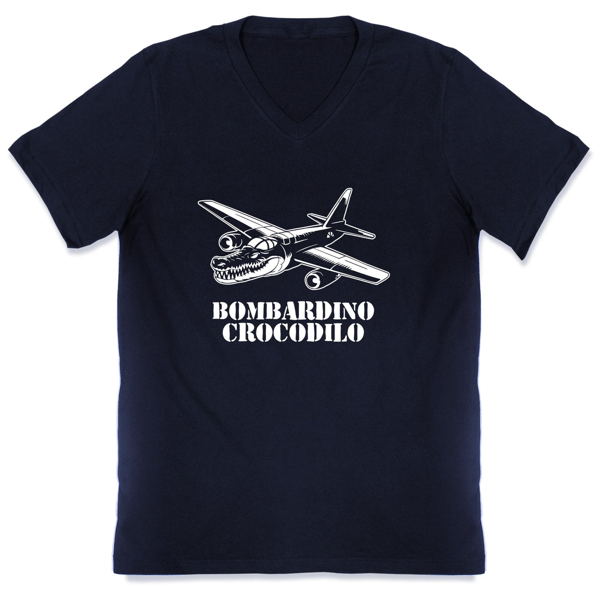 Bombardino Crocodilo V-Neck Unisex