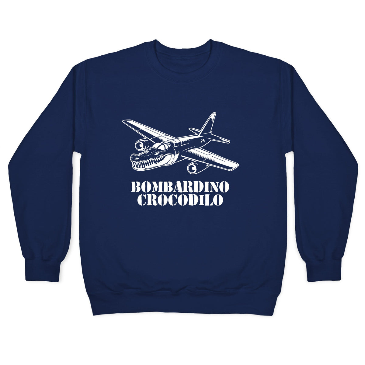 Bombardino Crocodilo Crewneck Unisex