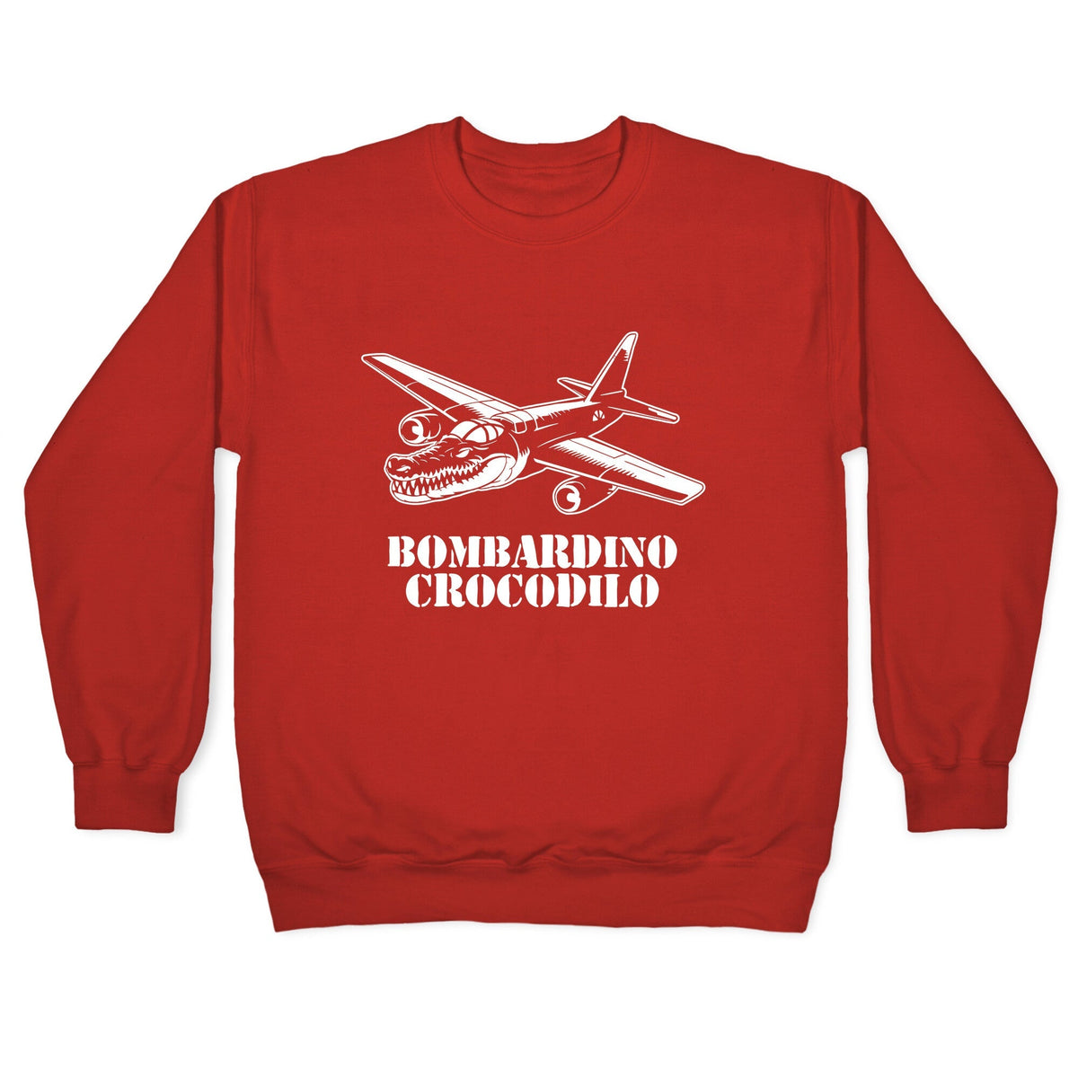 Bombardino Crocodilo Crewneck Unisex