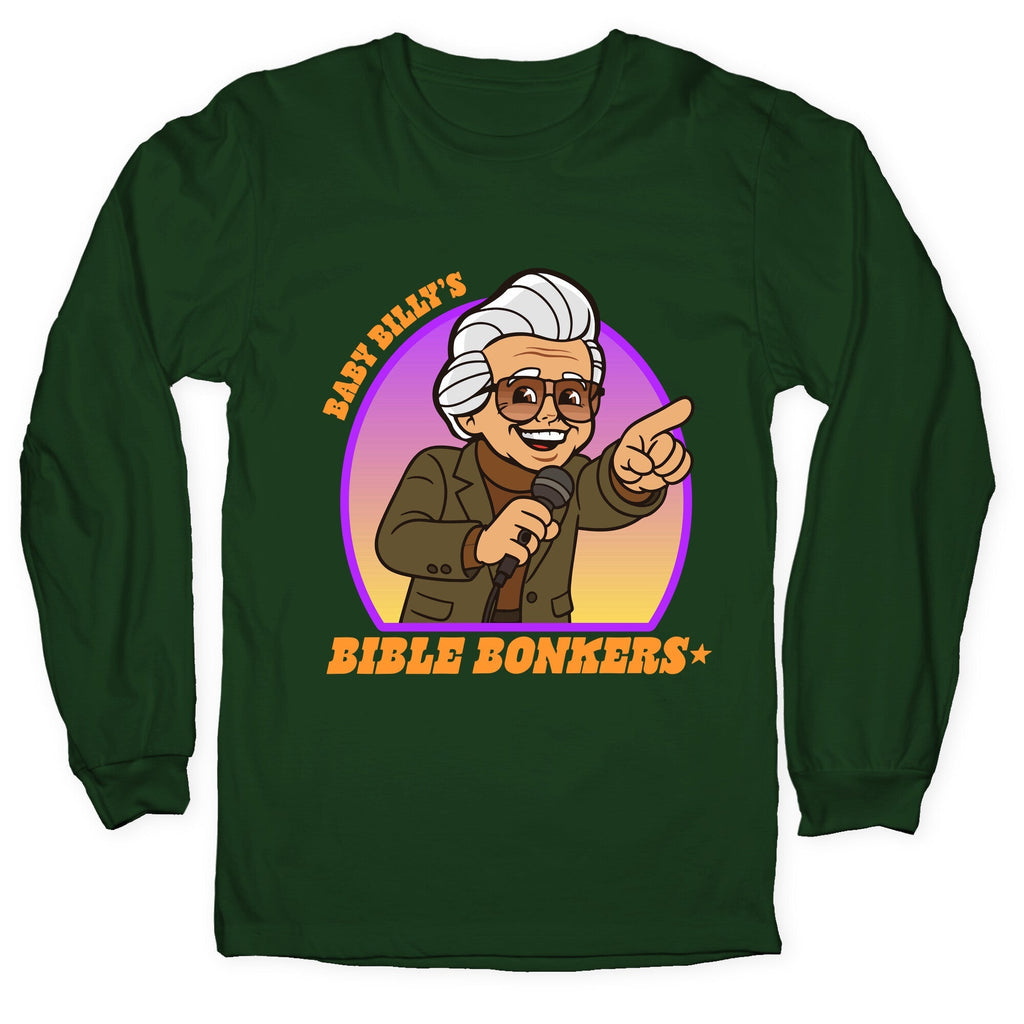 Baby Billy Bible Bonkers Longsleeve Tee Unisex