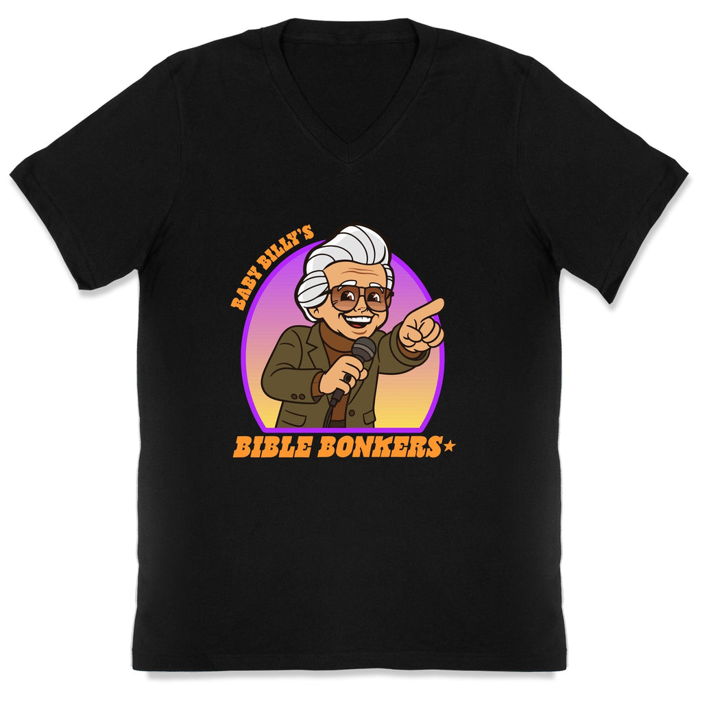 Baby Billy Bible Bonkers V-Neck Unisex