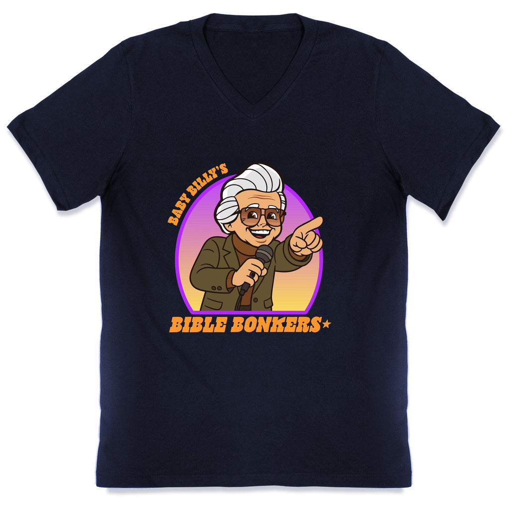 Baby Billy Bible Bonkers V-Neck Unisex