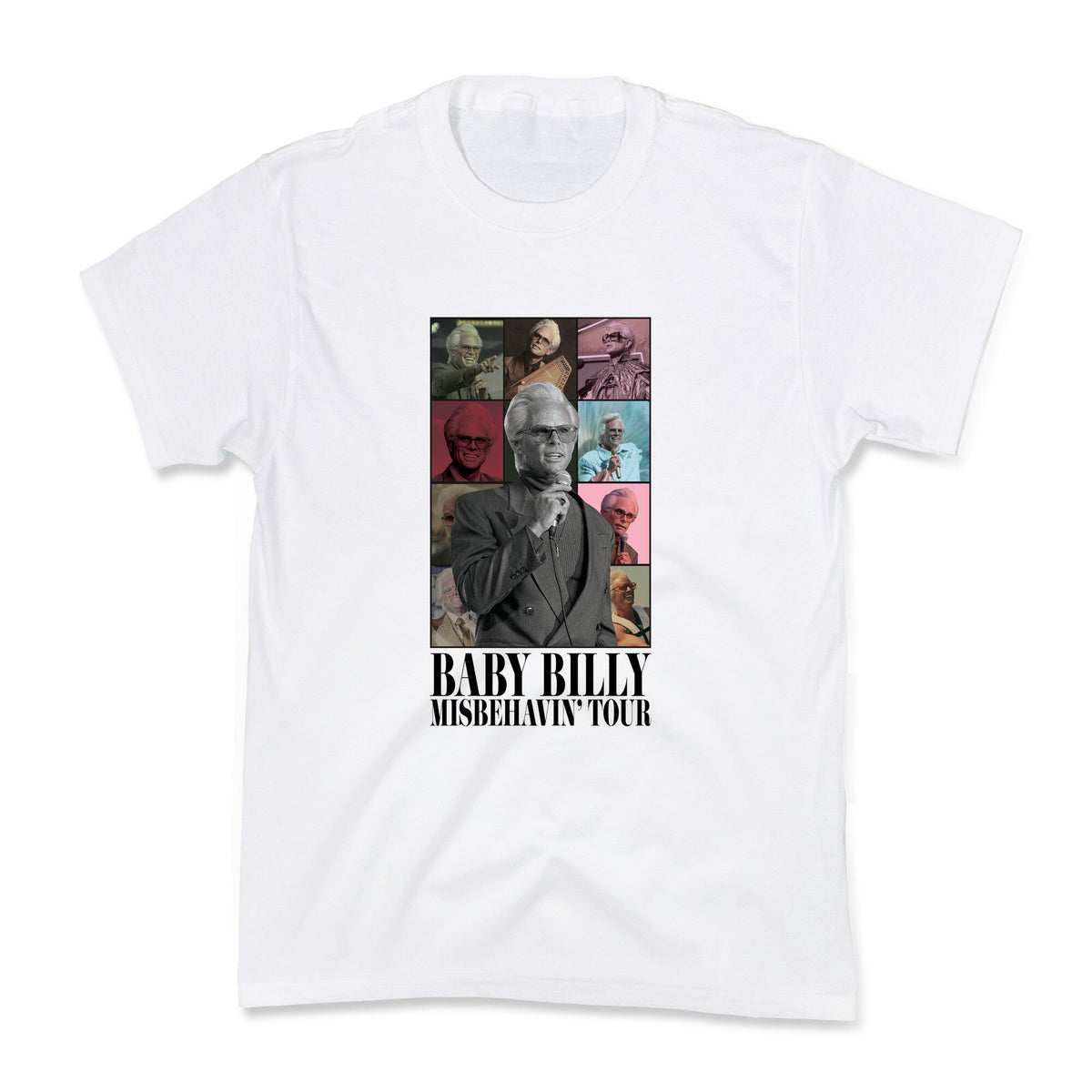 Baby Billy Misbehavin Tour Kids Tee Unisex