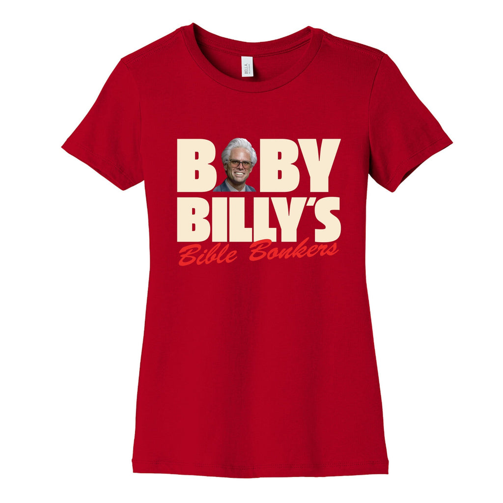 Baby Billys Bible Bonkers Womens Cotton Tee Unisex
