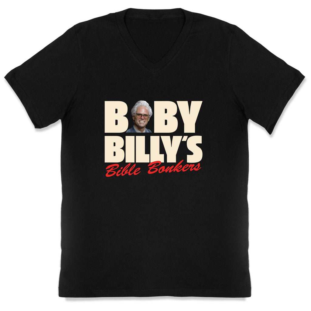 Baby Billys Bible Bonkers V-Neck Unisex