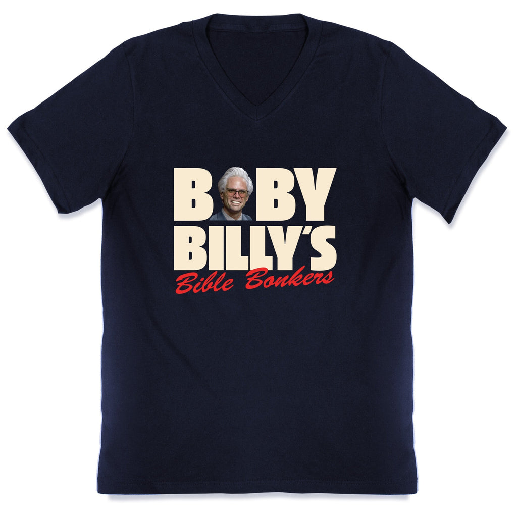Baby Billys Bible Bonkers V-Neck Unisex