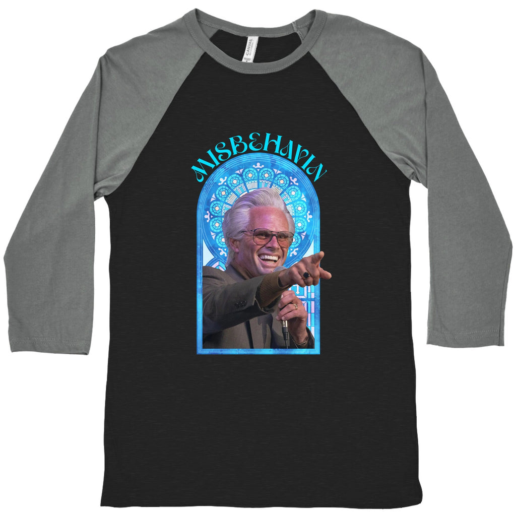 Baby Billy Misbehavin Baseball Tee Unisex