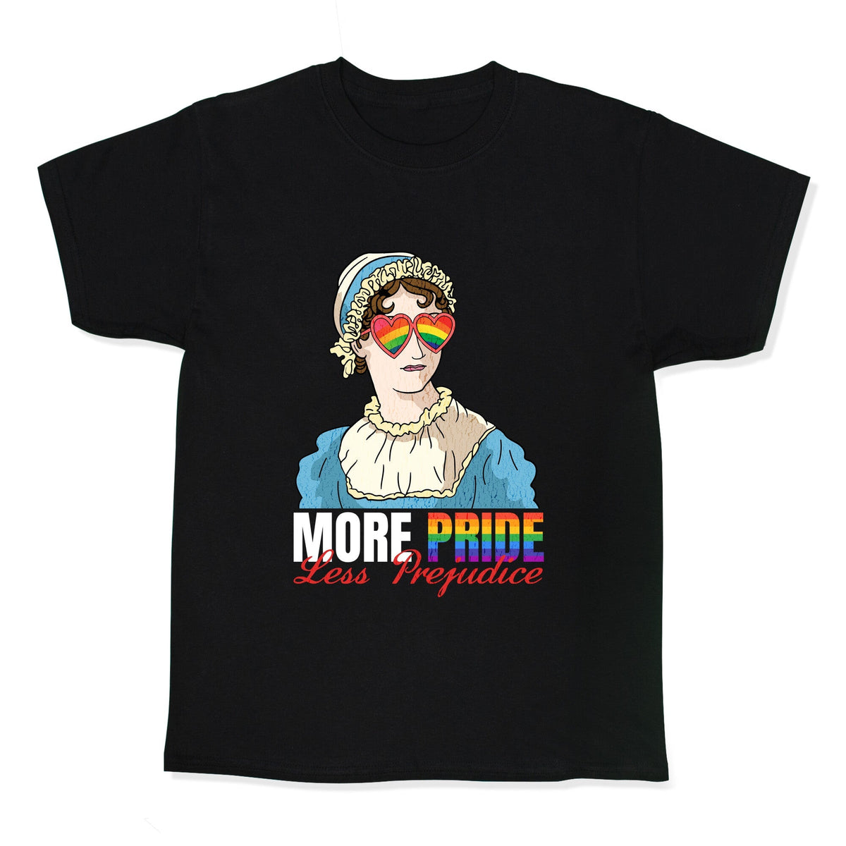 More Pride Less Prejudice 2025 Kids Tee Unisex