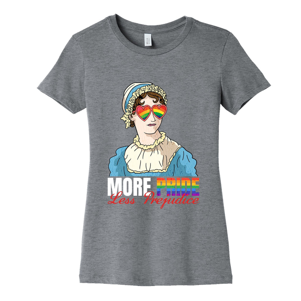 More Pride Less Prejudice 2025 Womens Cotton Tee Unisex