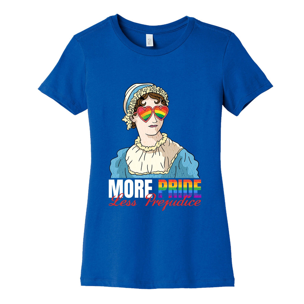 More Pride Less Prejudice 2025 Womens Cotton Tee Unisex