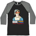 More Pride Less Prejudice 2025 Baseball Tee Unisex
