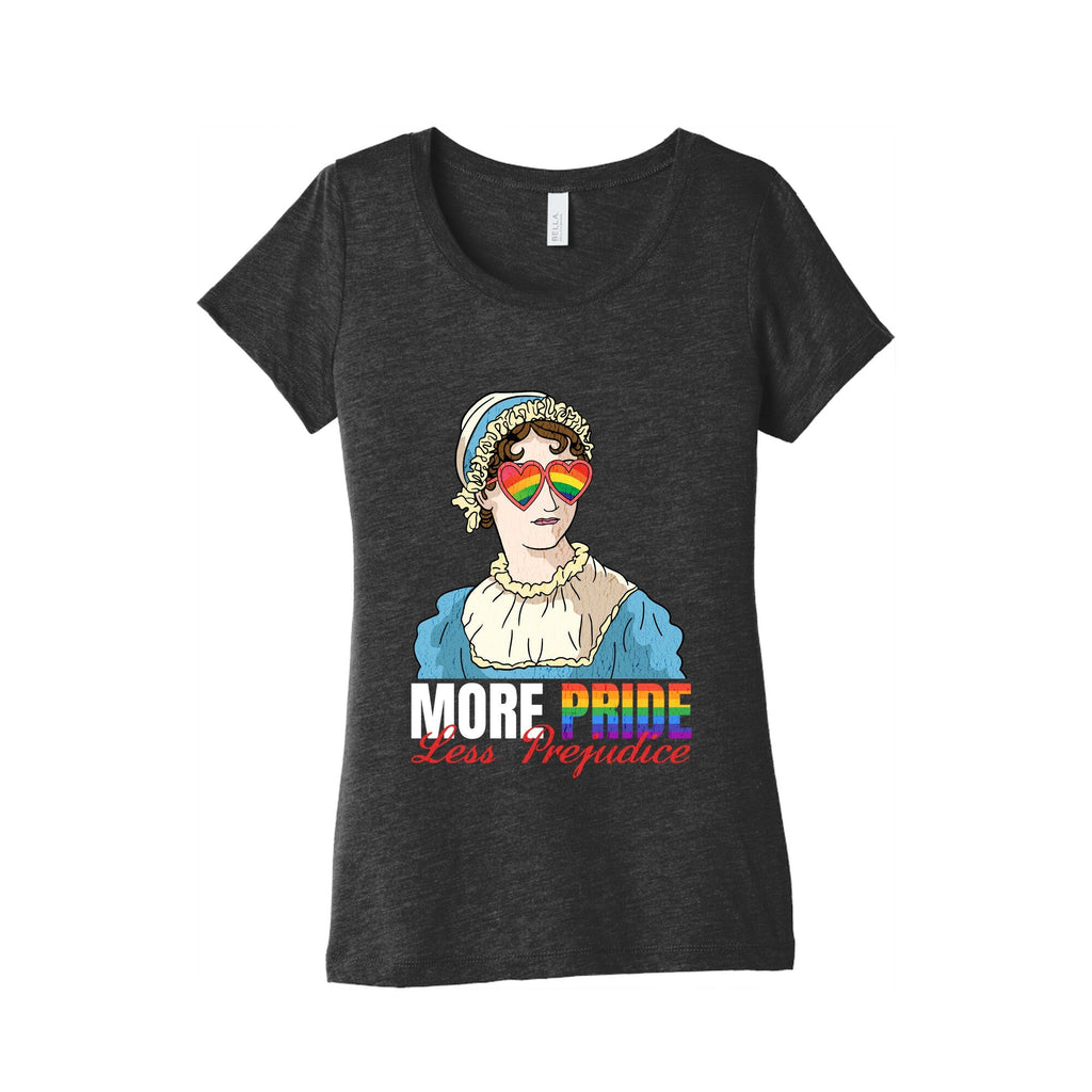 More Pride Less Prejudice 2025 Womens Triblend Tee Unisex