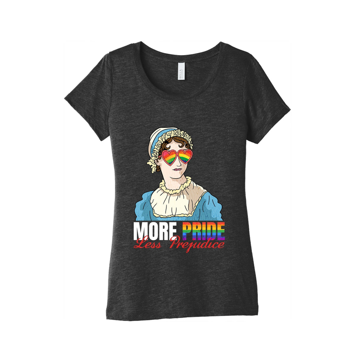 More Pride Less Prejudice 2025 Womens Triblend Tee Unisex