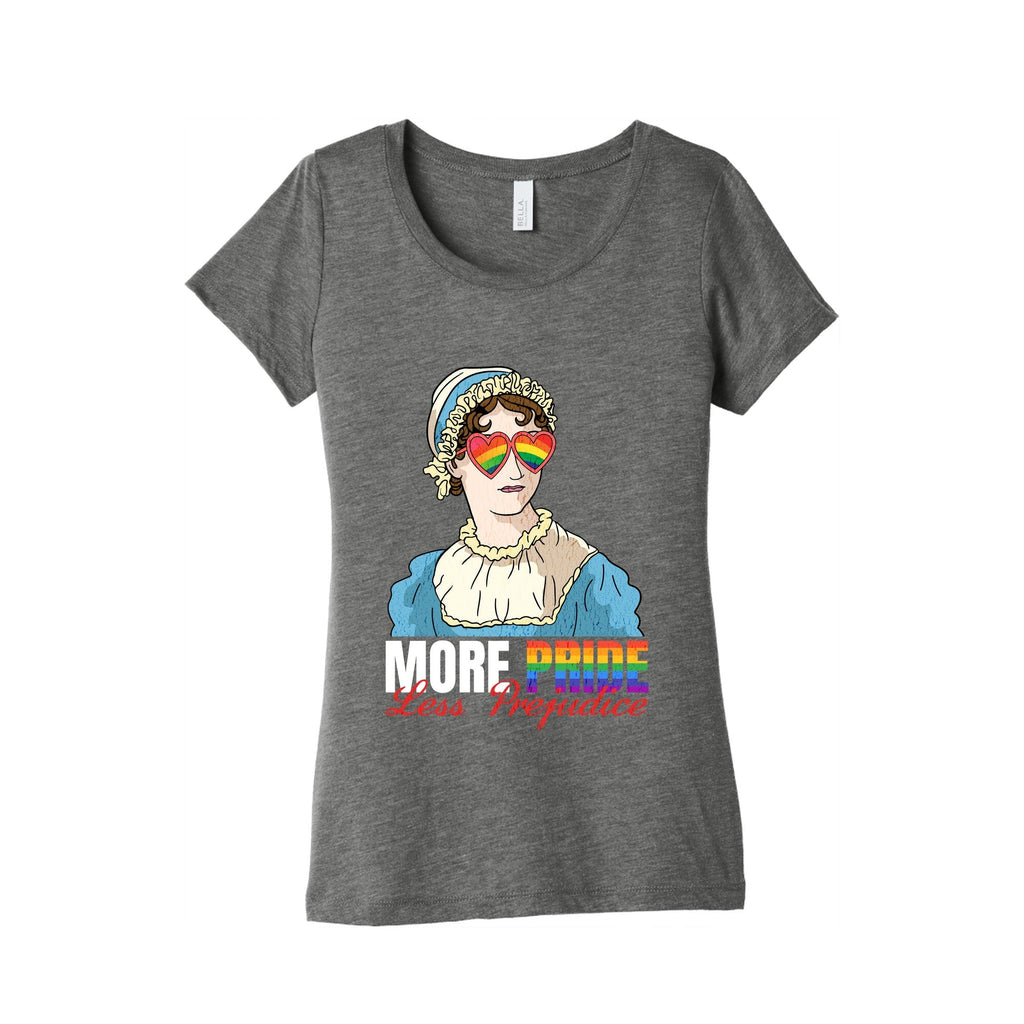 More Pride Less Prejudice 2025 Womens Triblend Tee Unisex