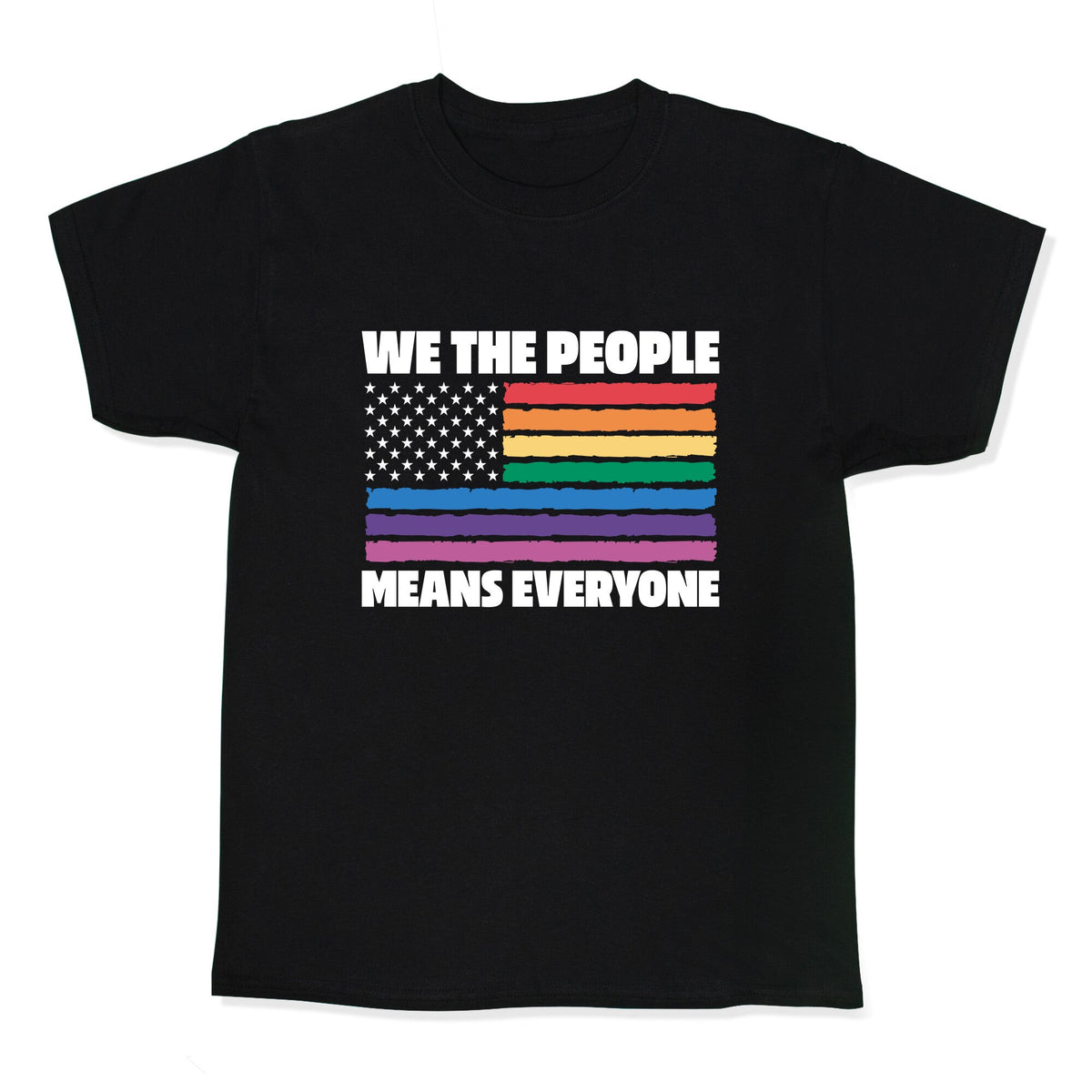 Rainbow Flag We The People Kids Tee Unisex