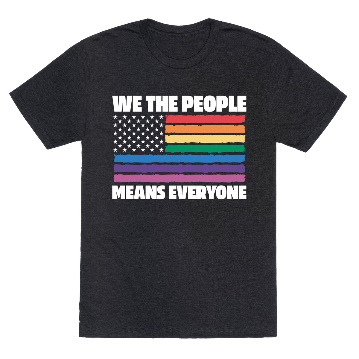 Rainbow Flag We The People Unisex Triblend Tee Unisex
