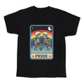 Rainbow Pride Tarot Card Kids Tee Unisex