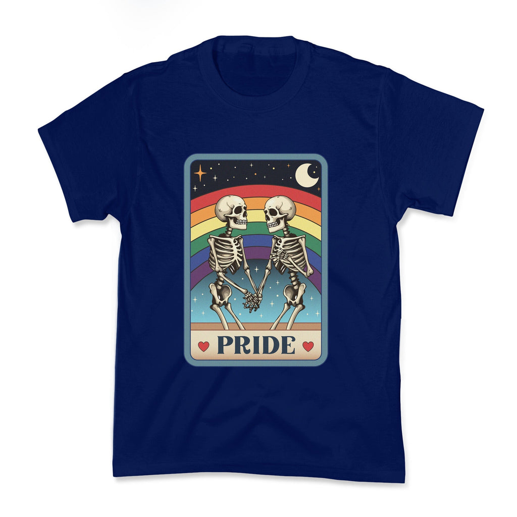 Rainbow Pride Tarot Card Kids Tee Unisex